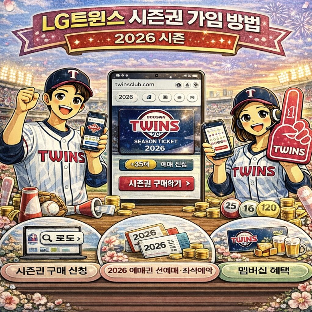 2026 시즌 프로야구 LG트윈스 시즌권｜선예매권·멤버십 혜택 정리